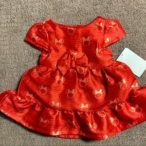 Disney Red Minnie Mouse dress.